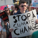 Demonstrators protest President Donald Trump’s decision to exit the Paris Agreement on June 2, 2017 in Chicago, Illinois.